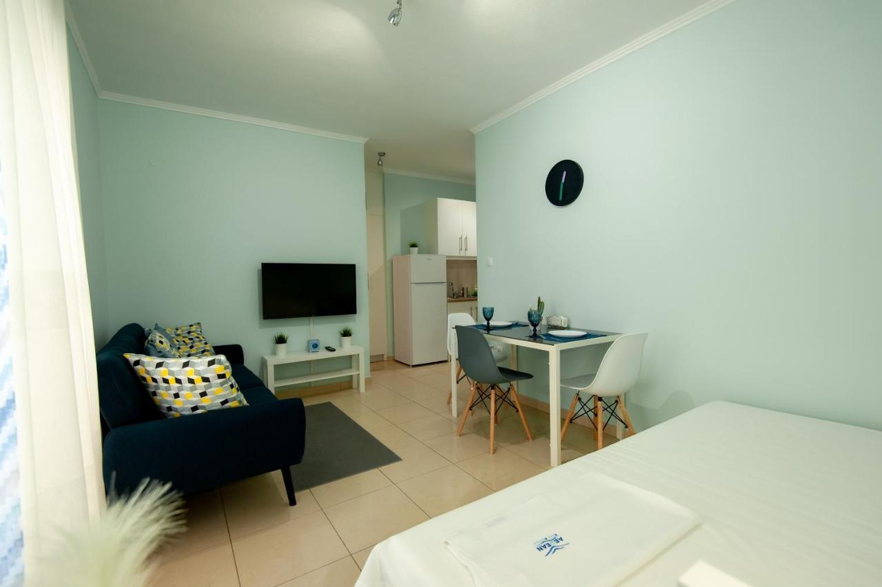 Apartmán Aegean Studio By The Sea II Peraía Exteriér fotografie